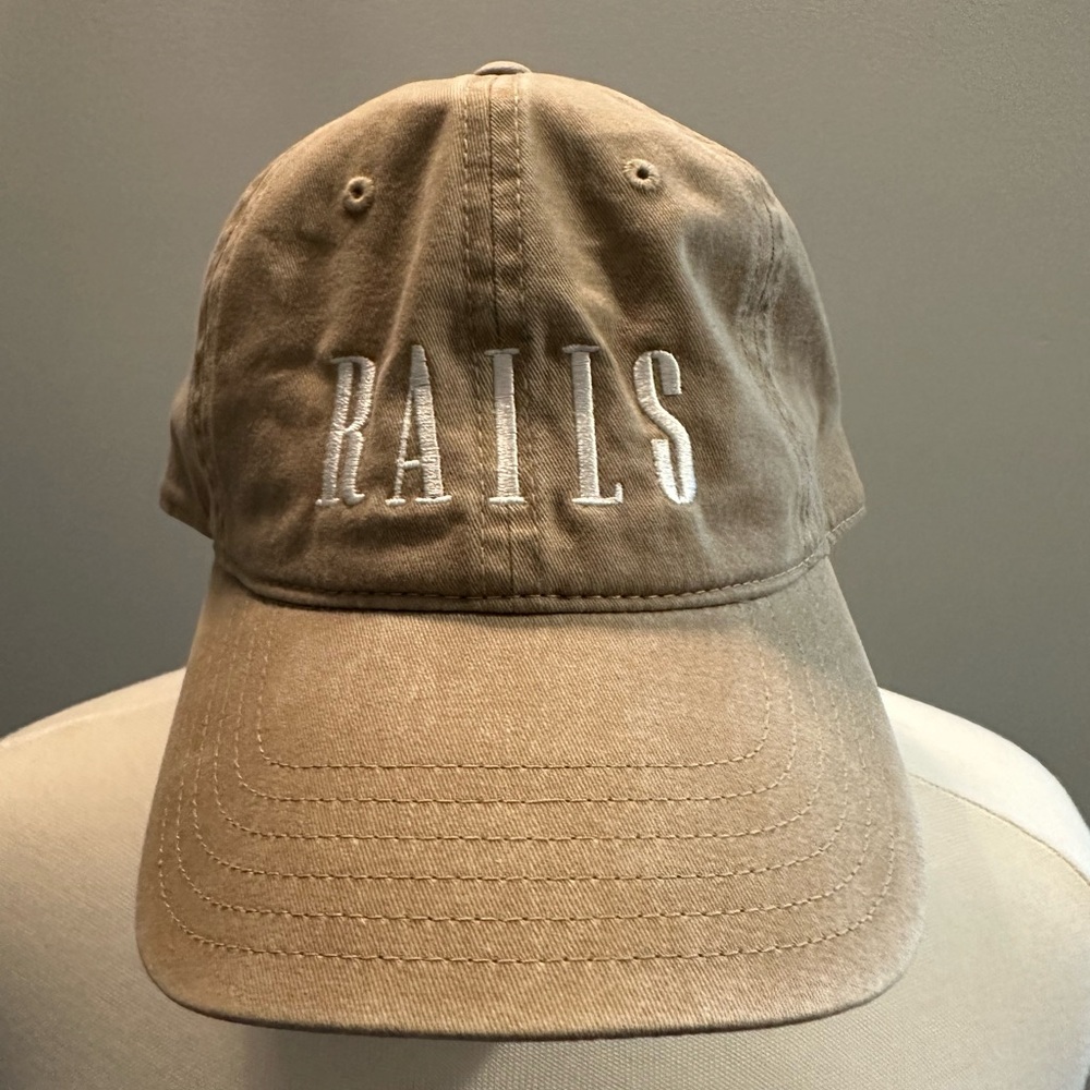 Rails Tan Baseball Cap